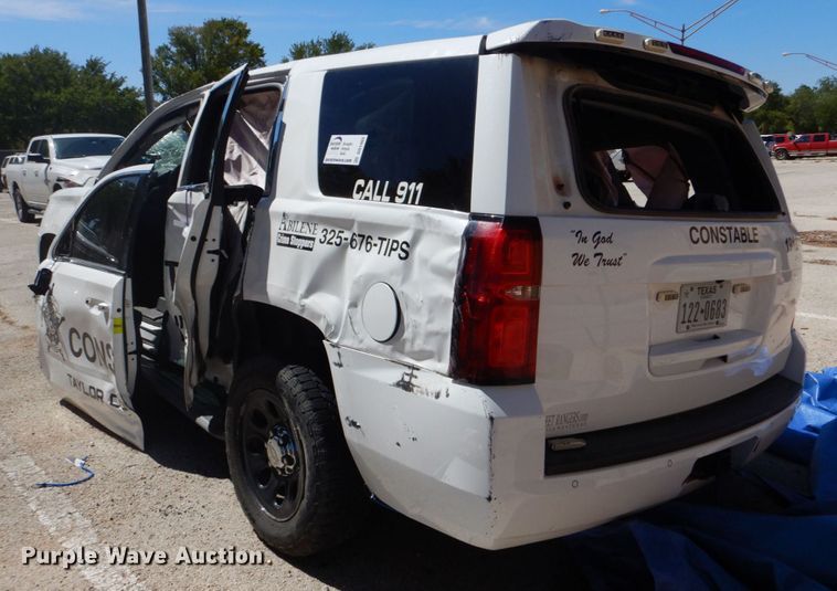 image for item DO1462 2015 Chevrolet Tahoe Police  SUV