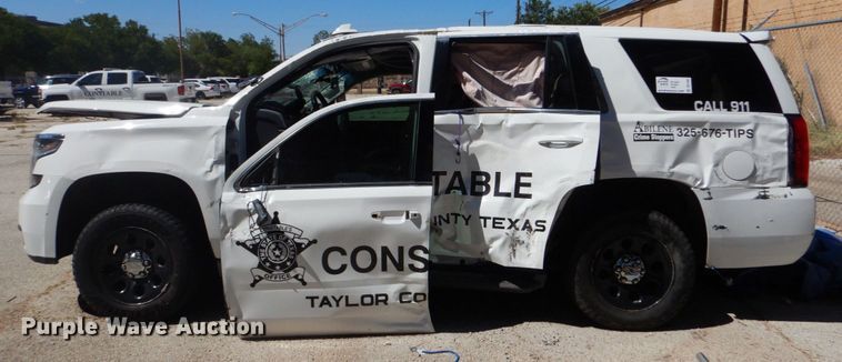 image for item DO1462 2015 Chevrolet Tahoe Police  SUV