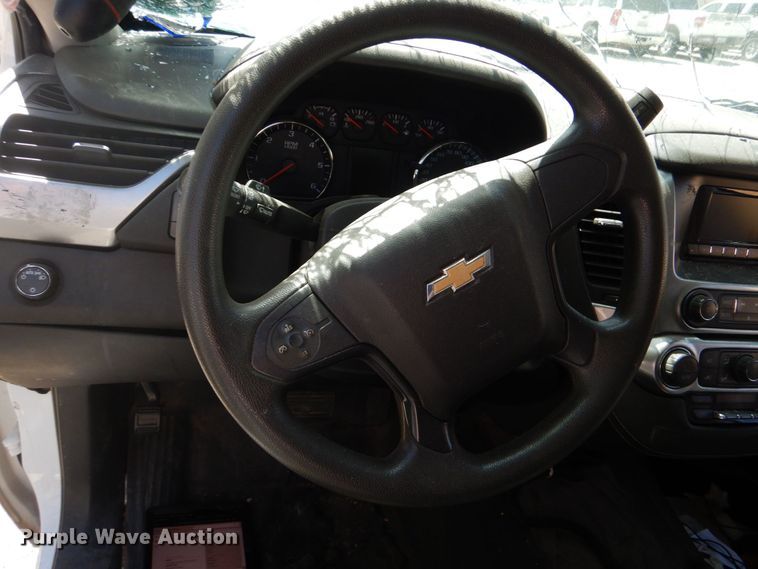 image for item DO1462 2015 Chevrolet Tahoe Police  SUV