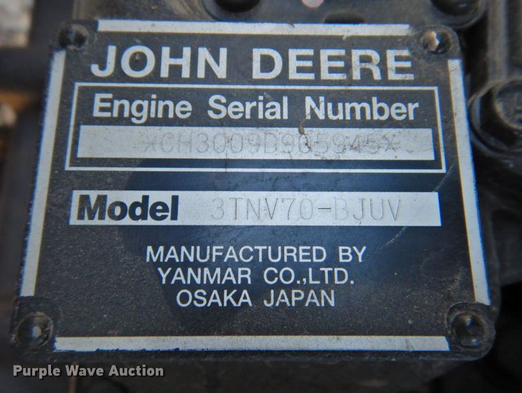 image for item DP4680 2010 John Deere 850D  utility vehicle