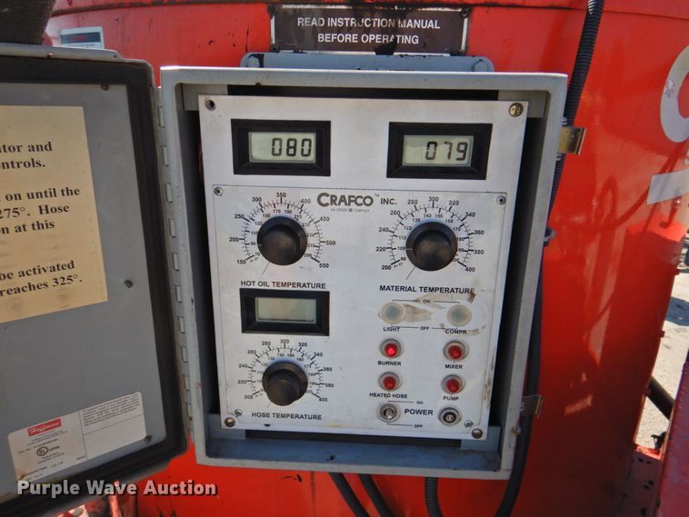 image for item DP4682 2001 Crafco SS125  melter applicator