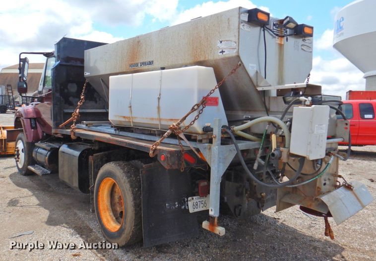 image for item DP4725 2008 International 7400 SFA  dump flatbed truck