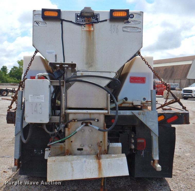 image for item DP4725 2008 International 7400 SFA  dump flatbed truck