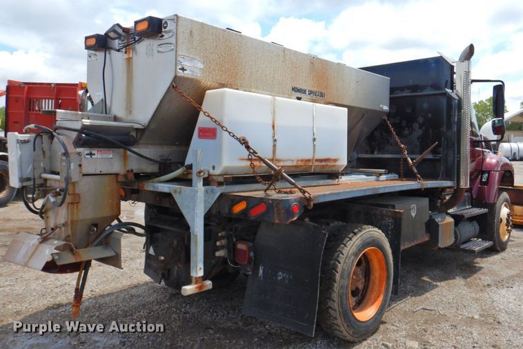 image for item DP4725 2008 International 7400 SFA  dump flatbed truck