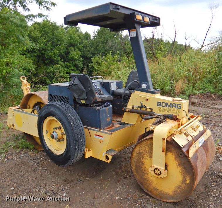 image for item DP4730 Bomag BW 5 AS  double drum roller