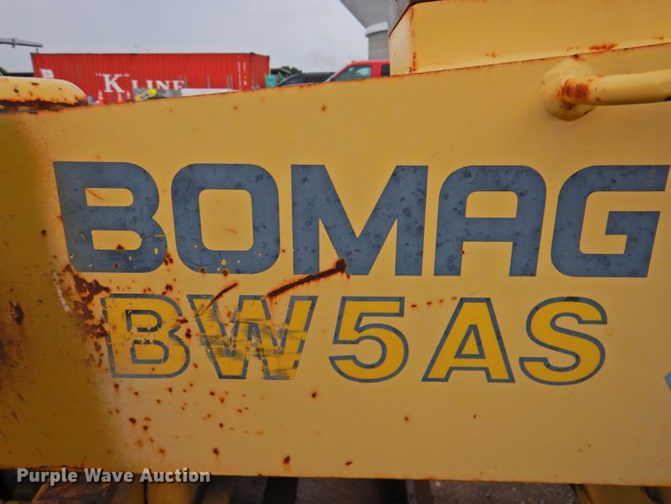 image for item DP4730 Bomag BW 5 AS  double drum roller