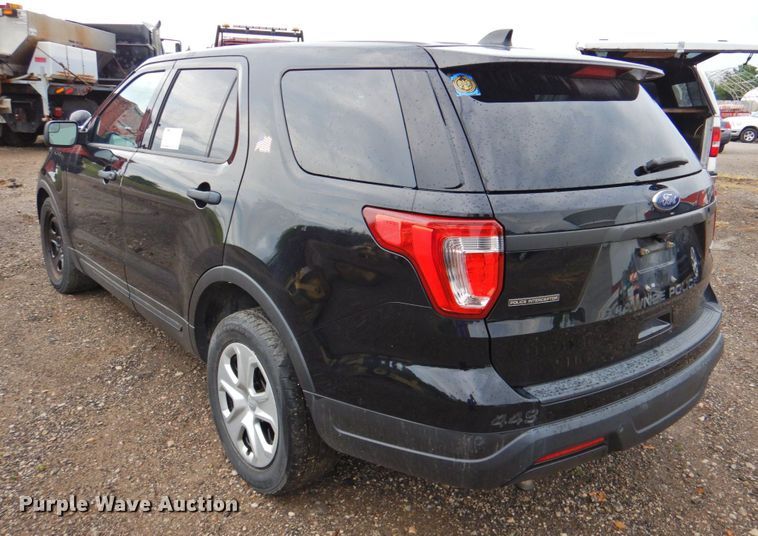 image for item DP4731 2018 Ford Explorer Police Interceptor  SUV