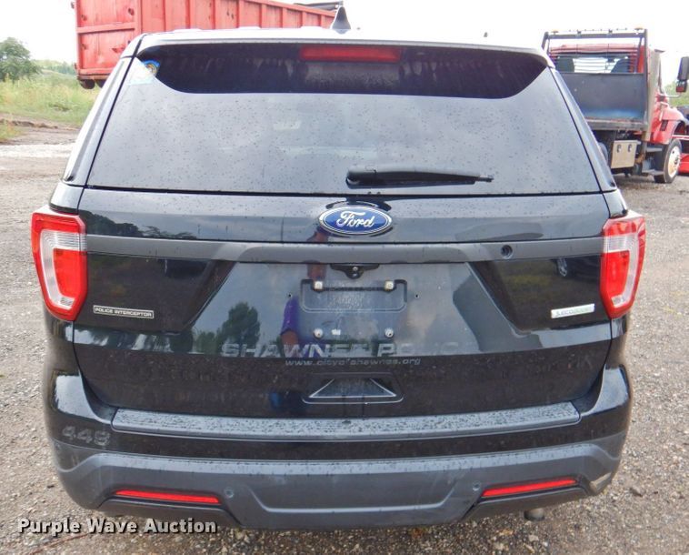 image for item DP4731 2018 Ford Explorer Police Interceptor  SUV