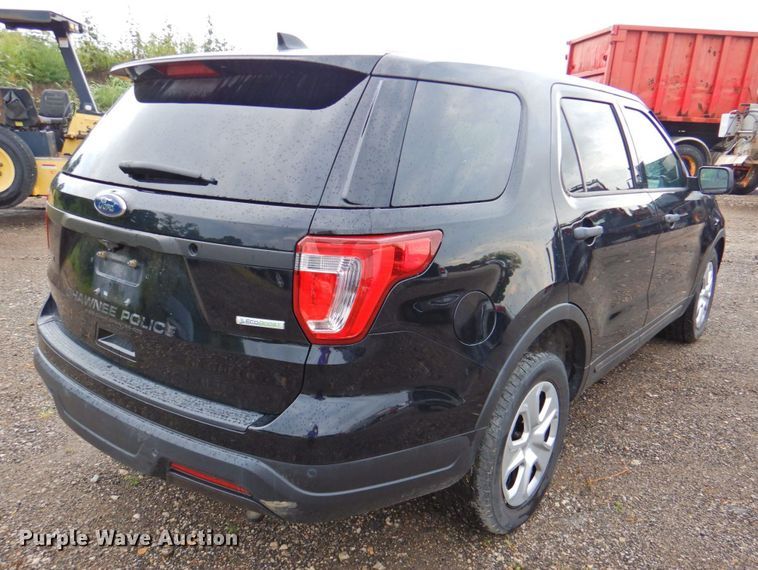 image for item DP4731 2018 Ford Explorer Police Interceptor  SUV