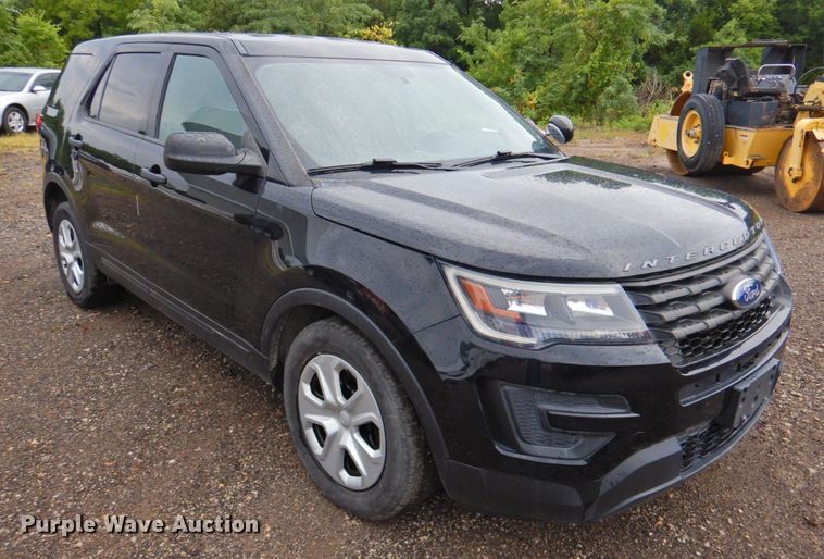 image for item DP4731 2018 Ford Explorer Police Interceptor  SUV
