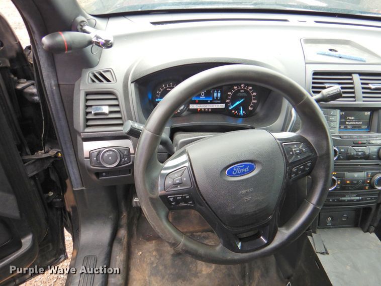 image for item DP4731 2018 Ford Explorer Police Interceptor  SUV