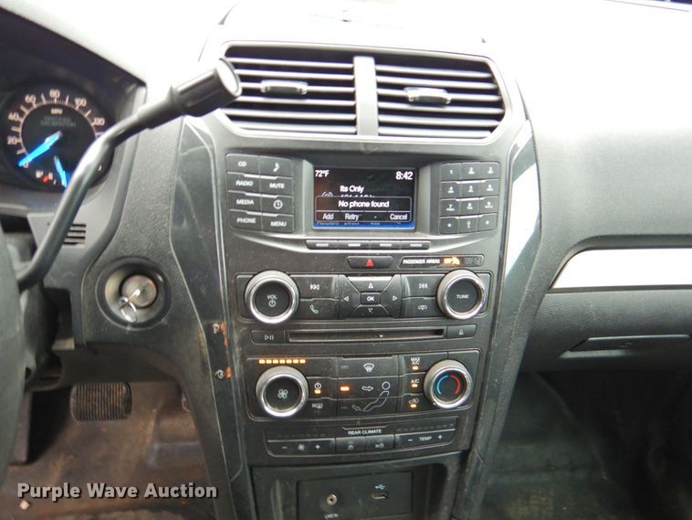 image for item DP4731 2018 Ford Explorer Police Interceptor  SUV