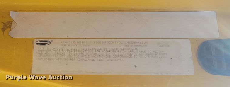 image for item JC9796 2008 Sterling LT9500  dump truck