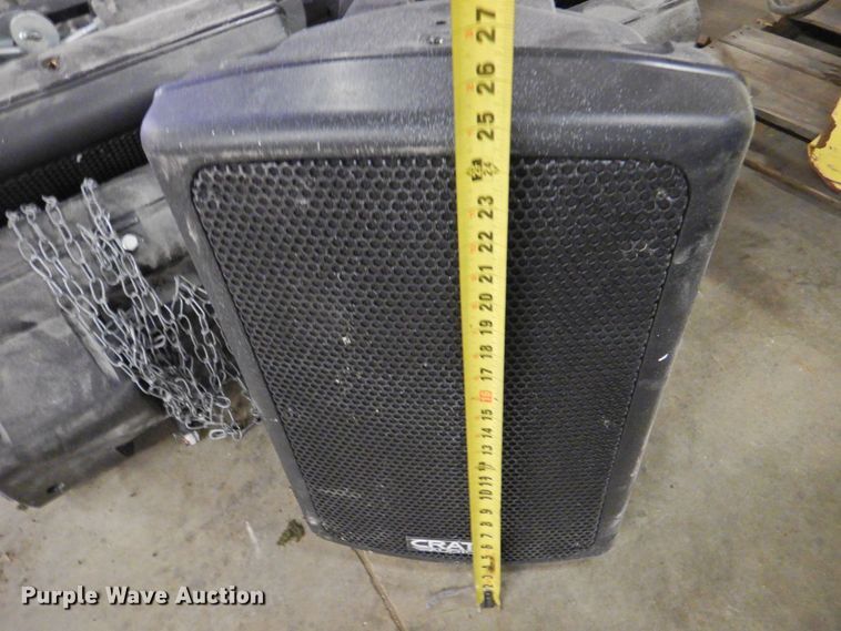 image for item JR9966 (7) Crate Audio PSM12 speakers