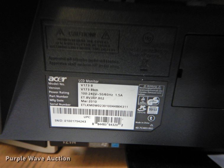 image for item JR9972 Approximately 380 monitors