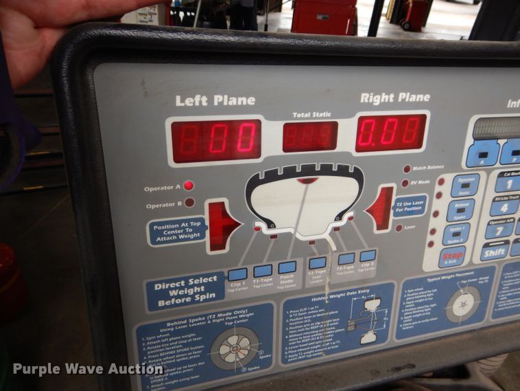 image for item JX9124 Coats 1250  wheel balancer