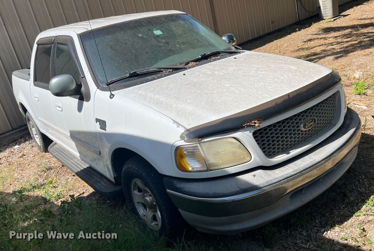 image for item JX9387 2001 Ford F150  SuperCrew pickup truck