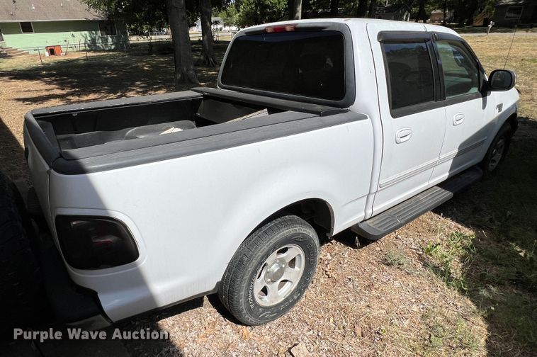 image for item JX9387 2001 Ford F150  SuperCrew pickup truck
