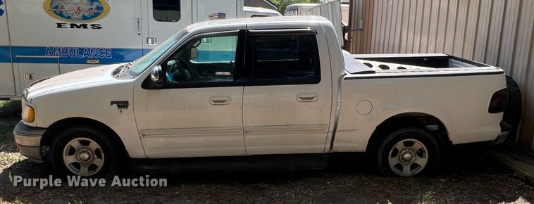 image for item JX9387 2001 Ford F150  SuperCrew pickup truck