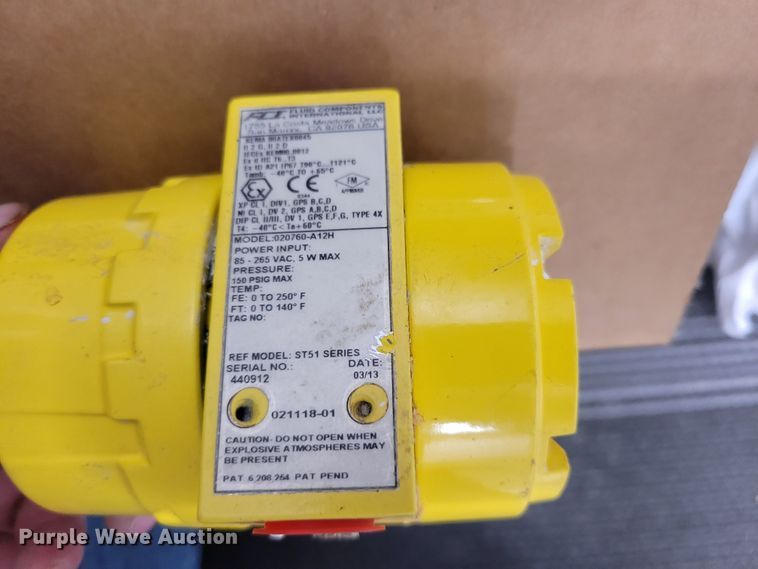 image for item KD9818 (5) FCI ST51 series mass flow meters