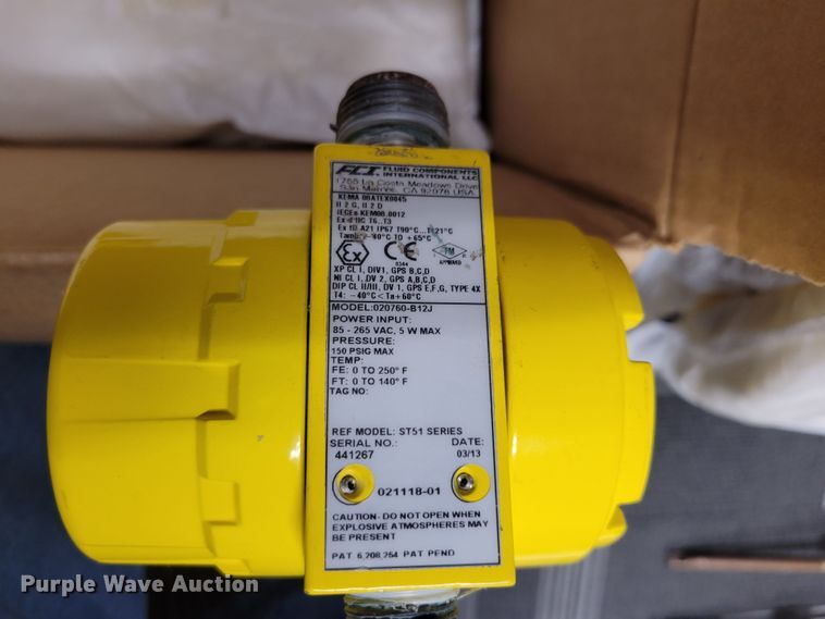 image for item KD9818 (5) FCI ST51 series mass flow meters