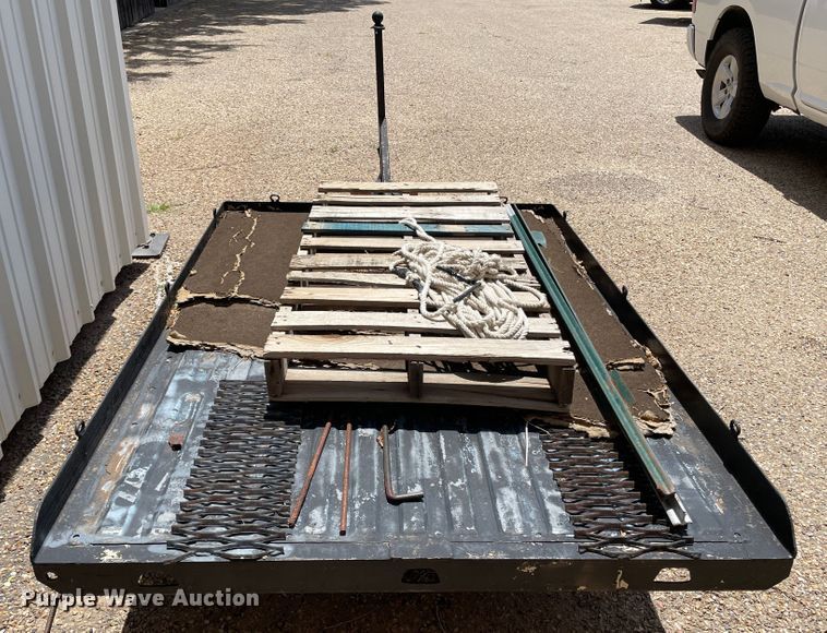 image for item KM9954 Shop built  utility trailer