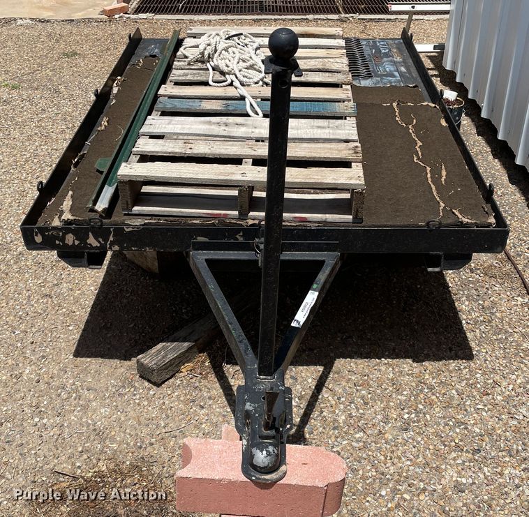 image for item KM9954 Shop built  utility trailer