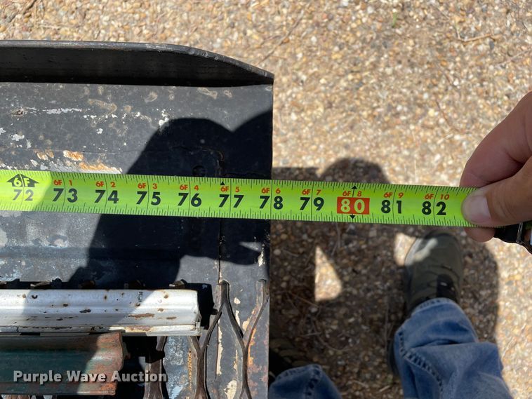 image for item KM9954 Shop built  utility trailer