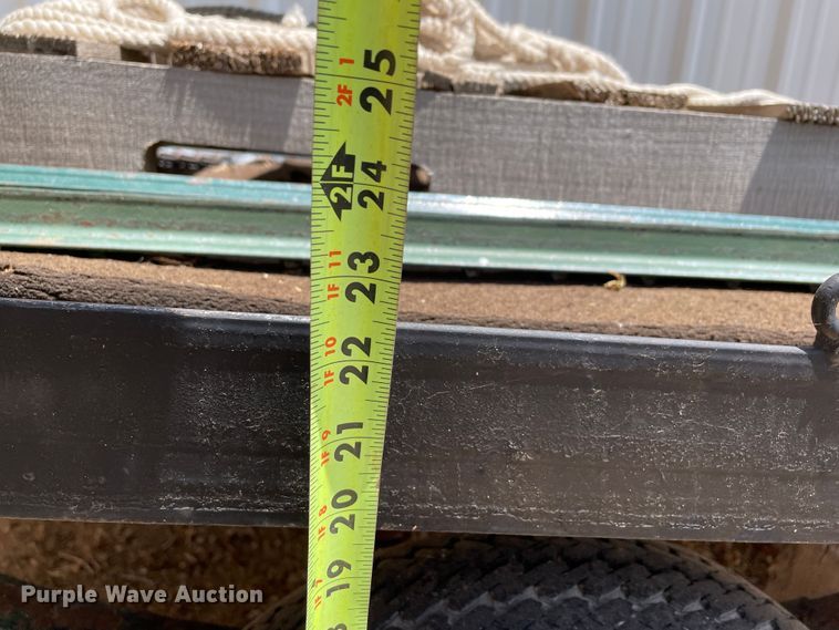 image for item KM9954 Shop built  utility trailer