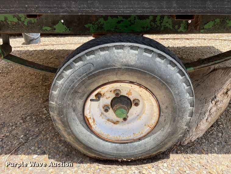 image for item KM9954 Shop built  utility trailer