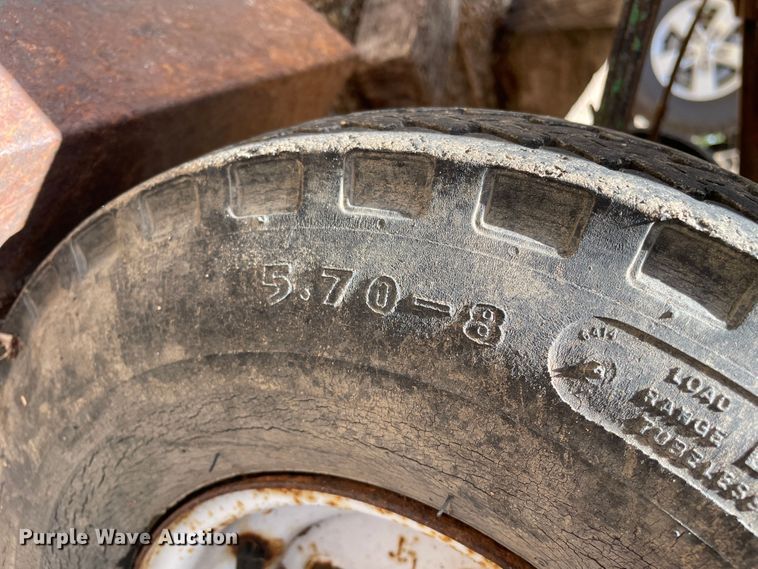 image for item KM9954 Shop built  utility trailer