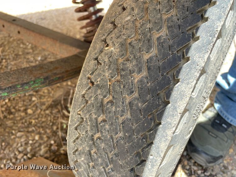 image for item KM9954 Shop built  utility trailer