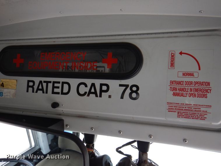 image for item KP9513 2007 Thomas Built Saf-T-Liner MVP EF  school bus