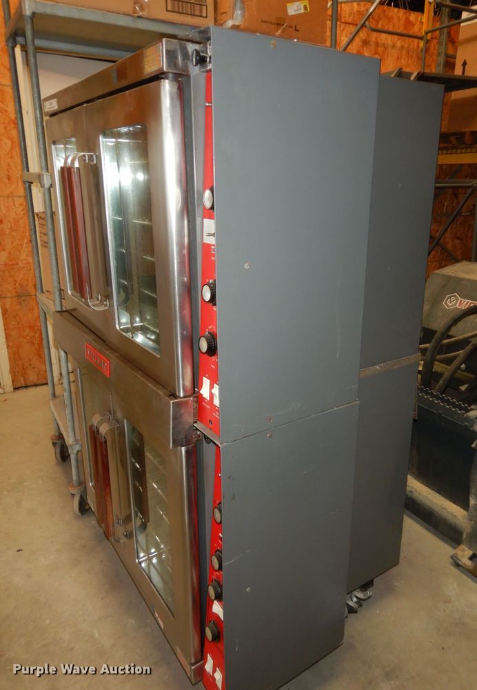 image for item KS9819 (2) Vulcan ET88T convection ovens