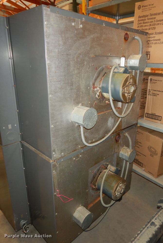 image for item KS9819 (2) Vulcan ET88T convection ovens