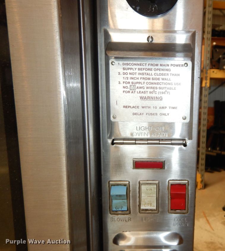 image for item KS9820 Blodgett EF-111  convection oven