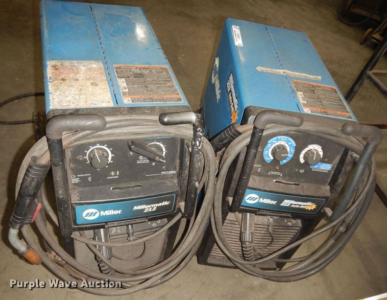 image for item KS9878 (2) Miller Millermatic 212 welders