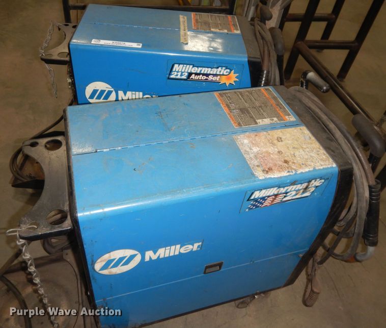image for item KS9878 (2) Miller Millermatic 212 welders