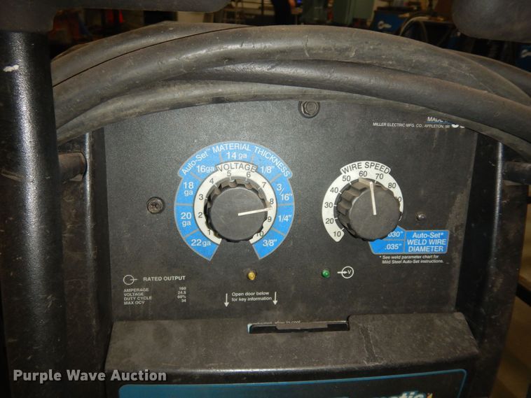 image for item KS9878 (2) Miller Millermatic 212 welders