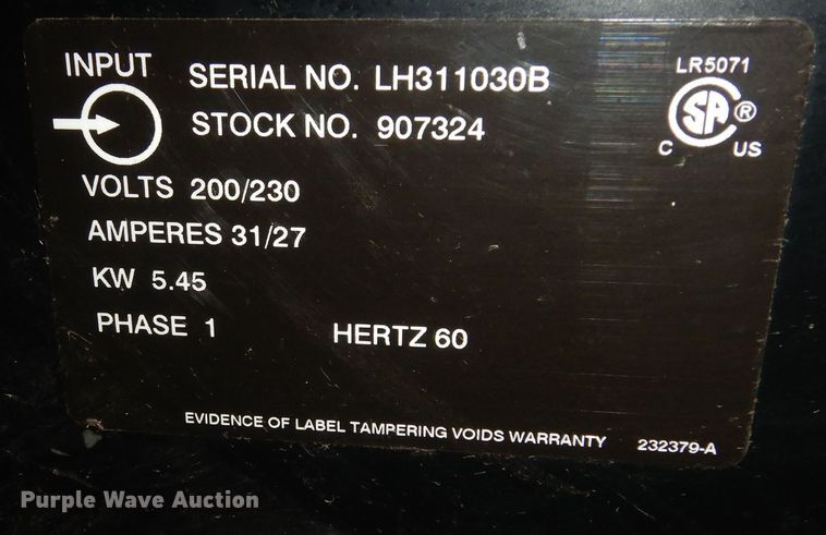 image for item KS9878 (2) Miller Millermatic 212 welders