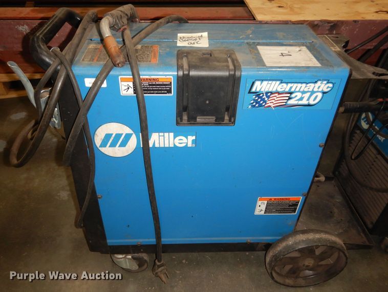 image for item KS9879 (2) Miller Millermatic 210 welders