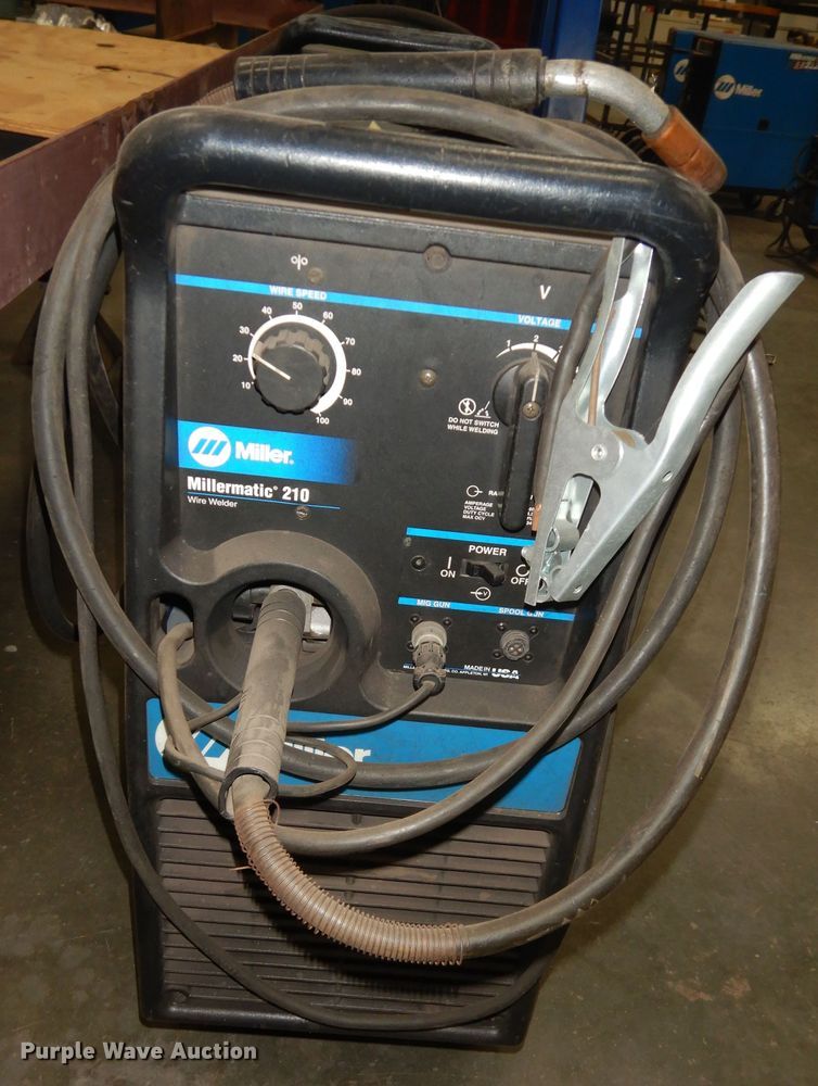 image for item KS9879 (2) Miller Millermatic 210 welders