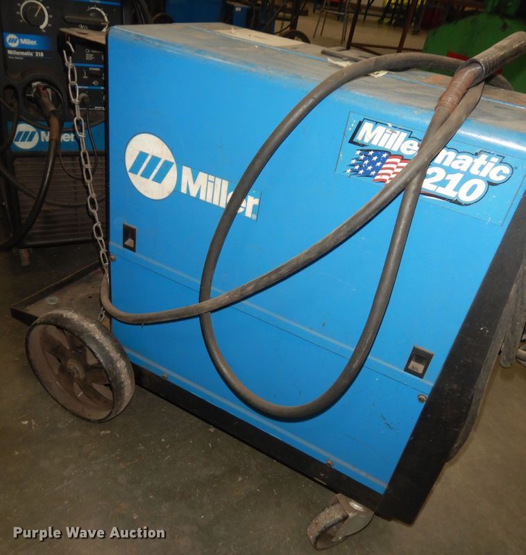 image for item KS9879 (2) Miller Millermatic 210 welders