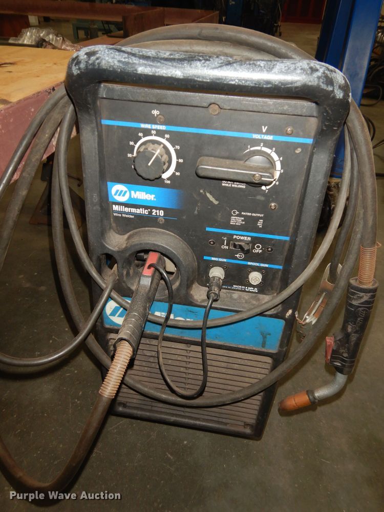 image for item KS9879 (2) Miller Millermatic 210 welders