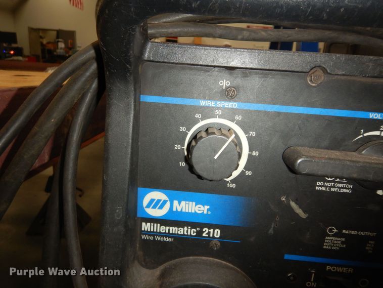 image for item KS9879 (2) Miller Millermatic 210 welders