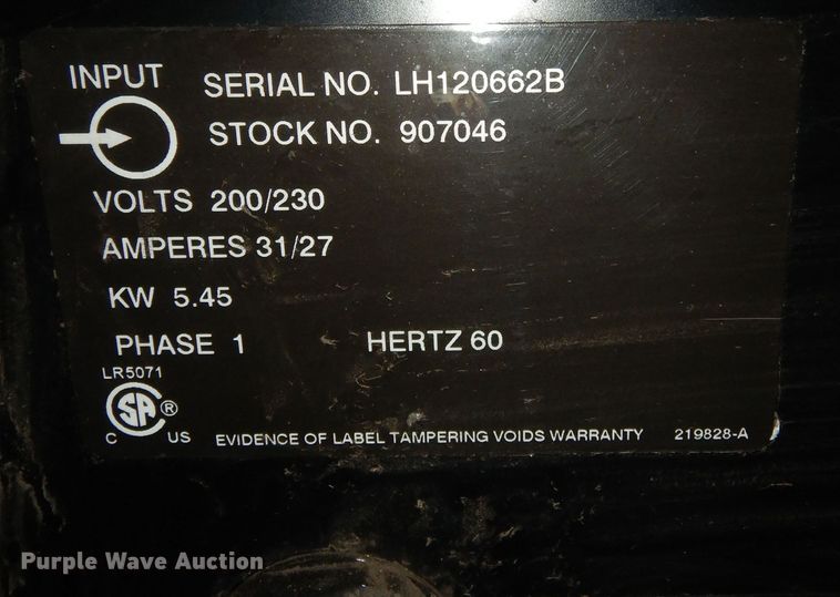 image for item KS9879 (2) Miller Millermatic 210 welders