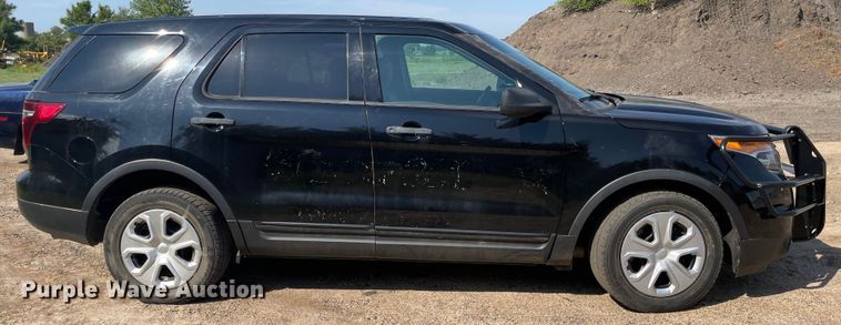 image for item LF9263 2015 Ford Explorer Police Interceptor  SUV