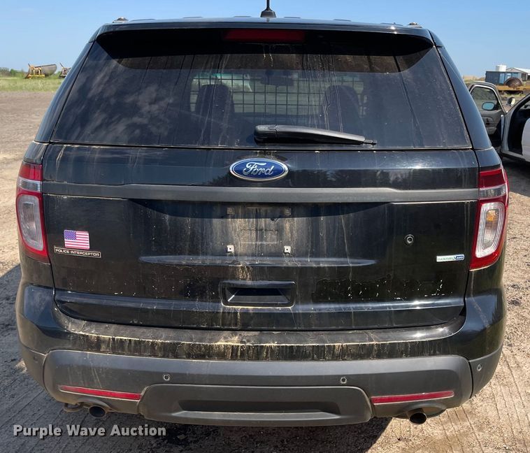 image for item LF9263 2015 Ford Explorer Police Interceptor  SUV
