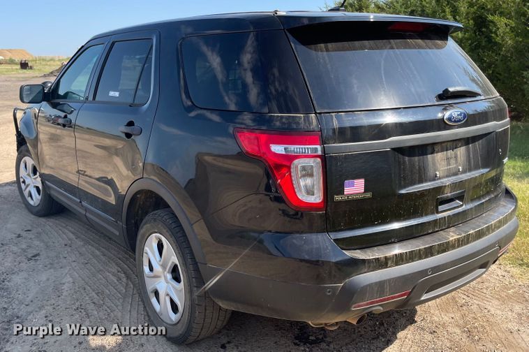 image for item LF9263 2015 Ford Explorer Police Interceptor  SUV