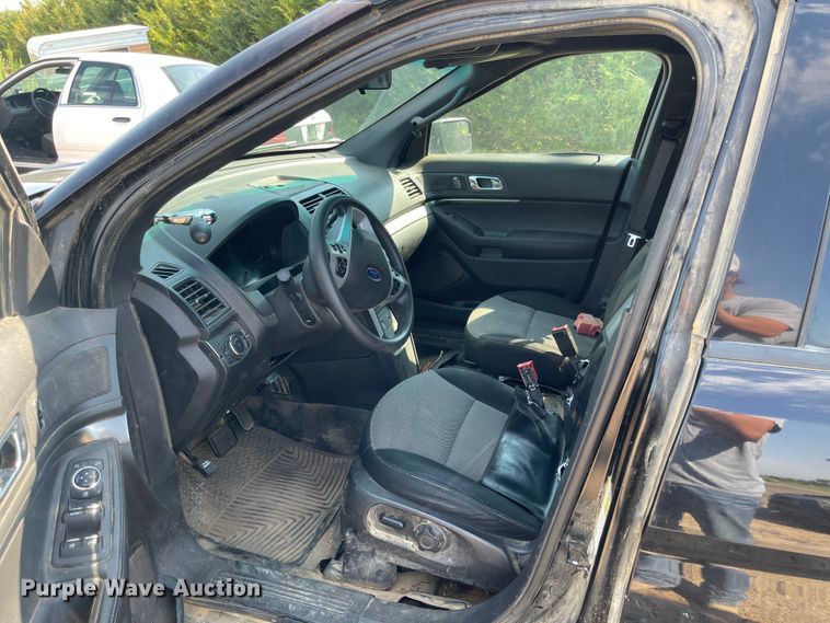 image for item LF9263 2015 Ford Explorer Police Interceptor  SUV